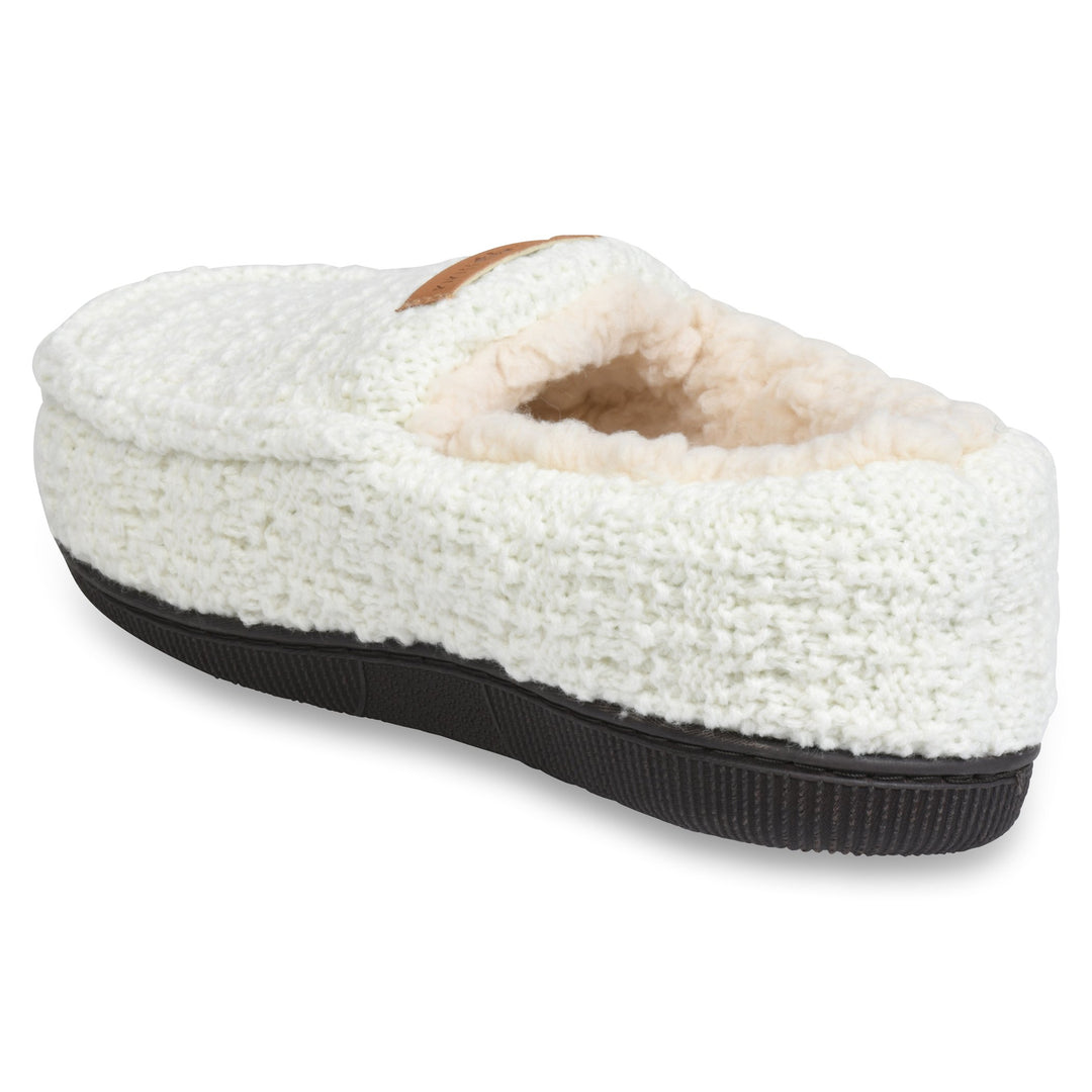 Gaahuu Womens Faux Shearling Lined Memory Foam Slipper Knit Size 5-10 Image 8