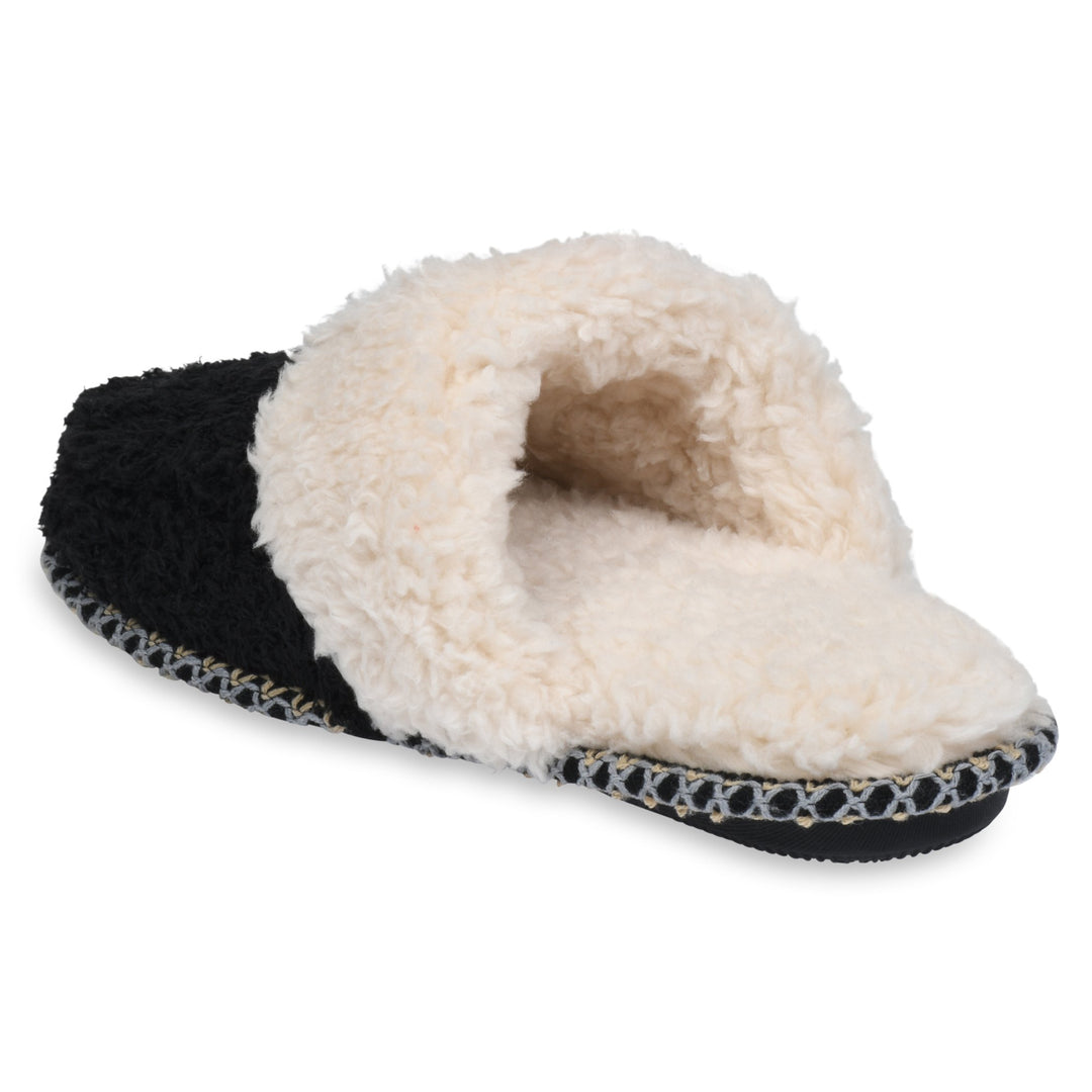 Gaahuu Womens Cozee Fleece Faux Shearling Memory Foam Slippers Size 5-10 Image 4