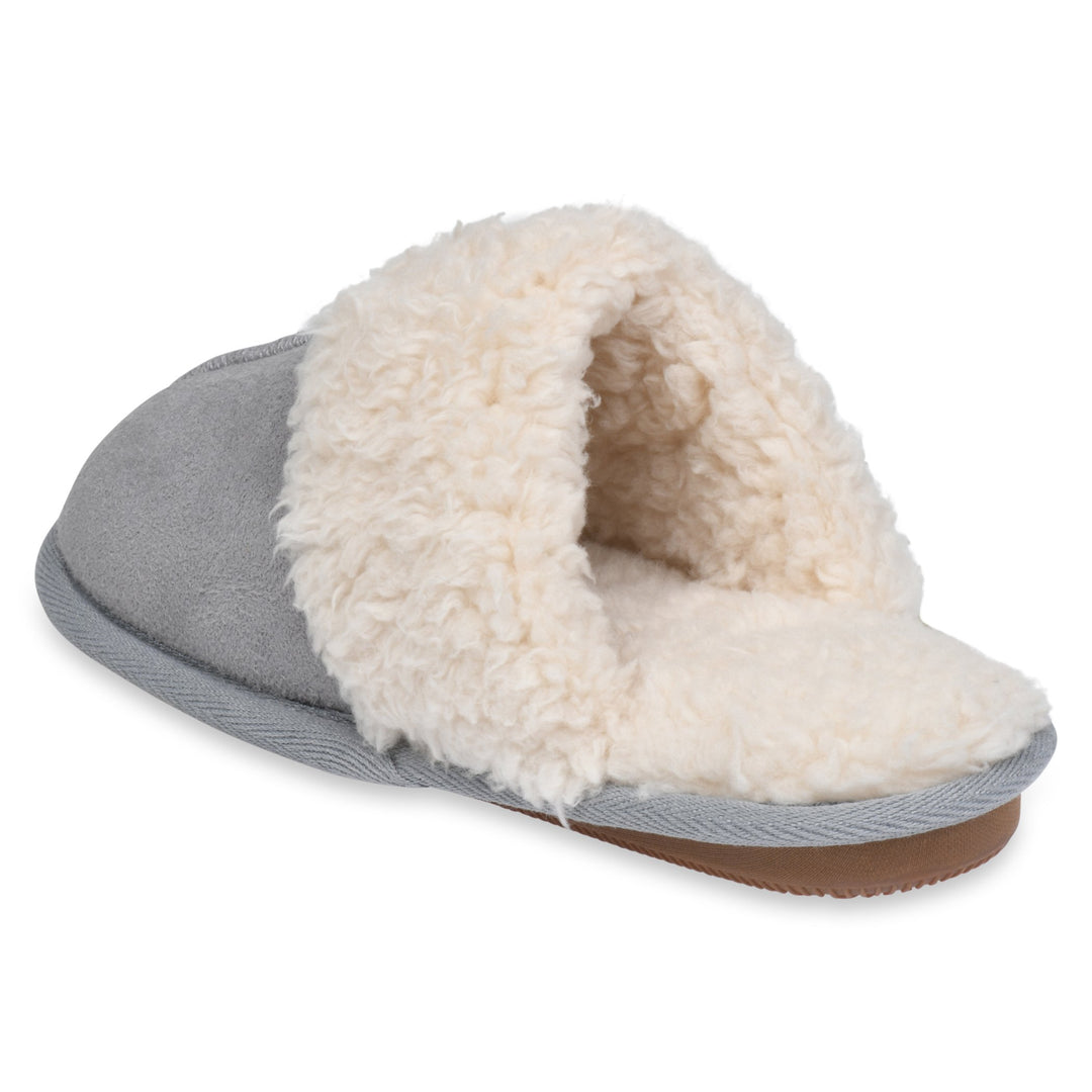 Gaahuu Womens Faux Suede Shearling Memory Foam Scuff Slipper Size 5-10 Image 4