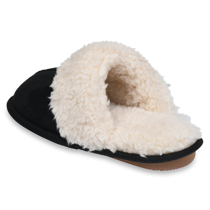 Gaahuu Womens Faux Suede Shearling Memory Foam Scuff Slipper Size 5-10 Image 6