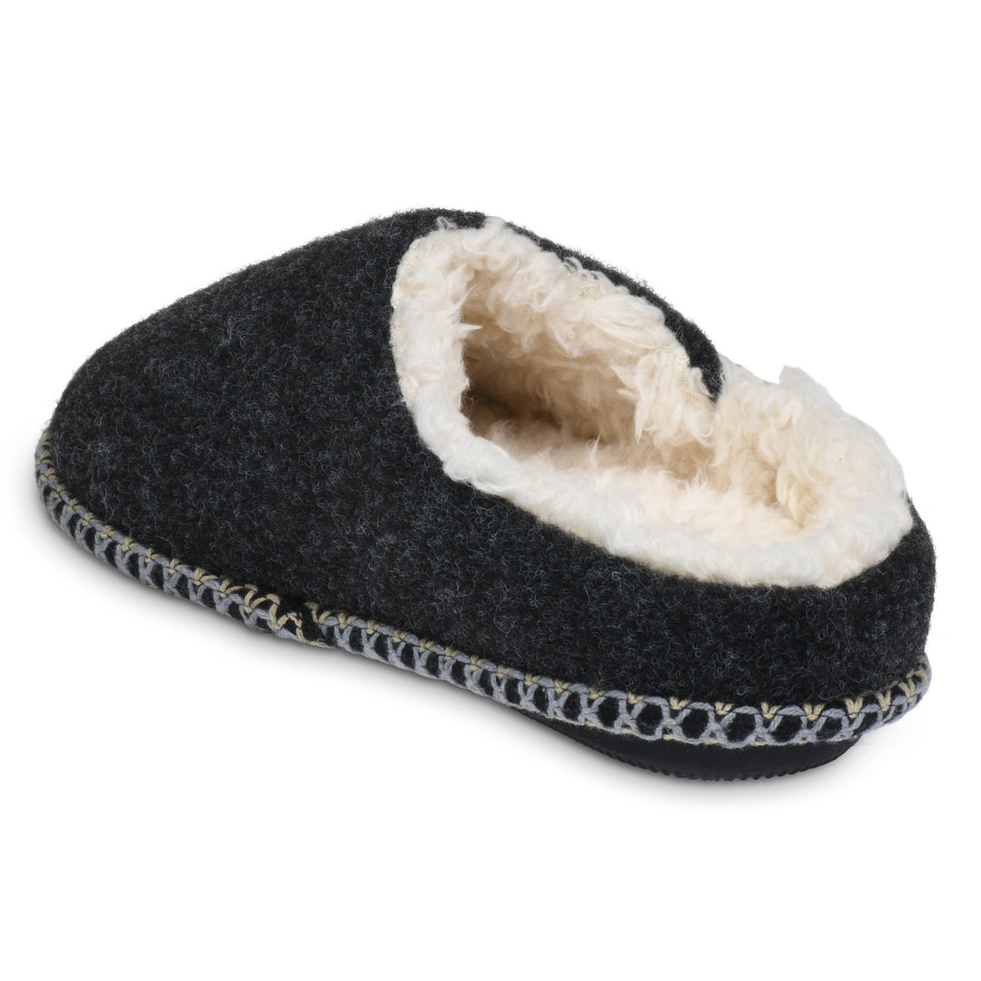 Gaahuu womens faux wool faux shearling lined memory foam clog slipper Image 6