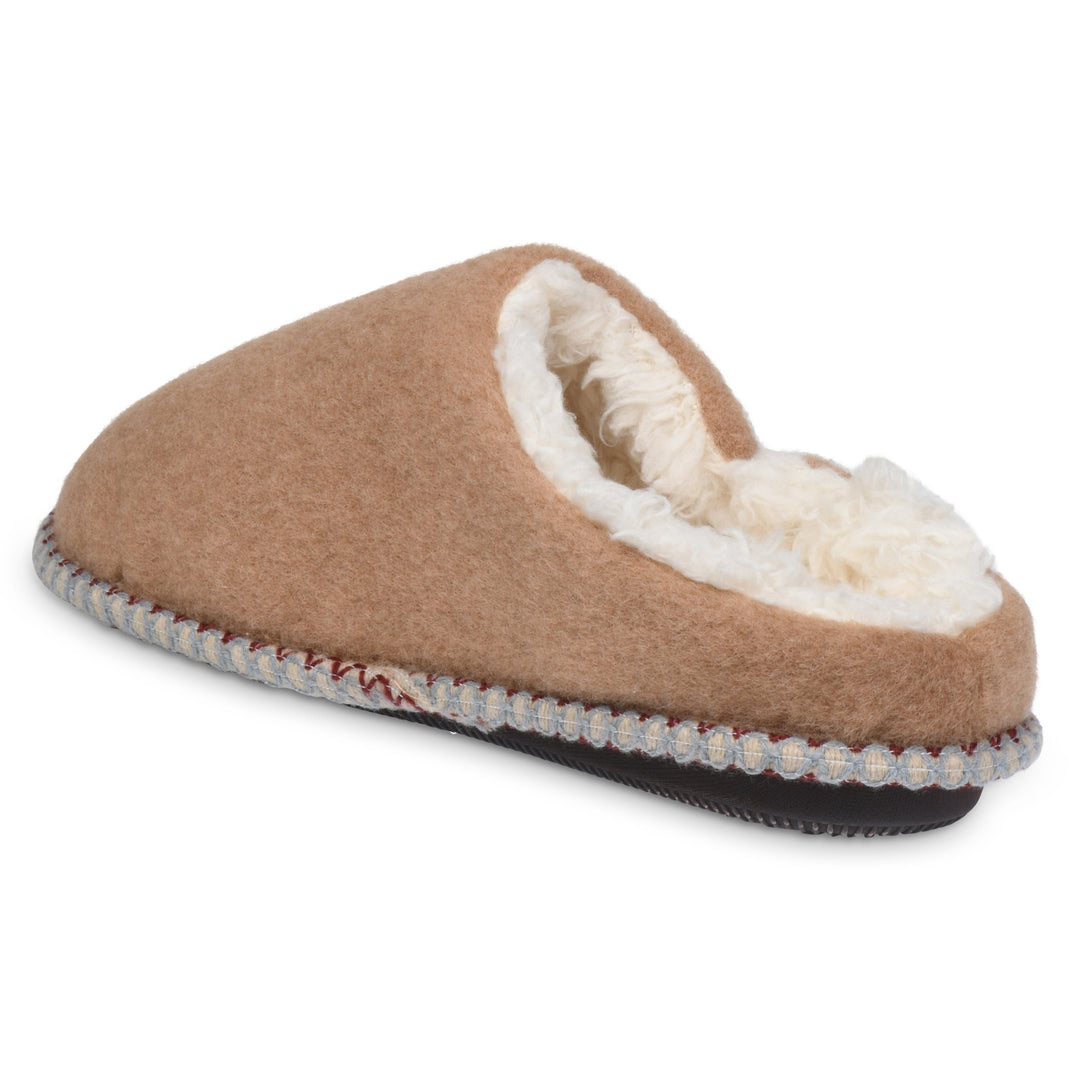 Gaahuu womens faux wool faux shearling lined memory foam clog slipper Image 8