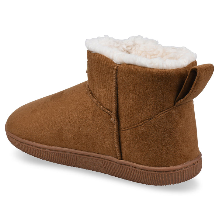 Gaahuu Faux Shearling Low Cut Slipper Boot Womens Memory Foam Comfort Size Up Image 4