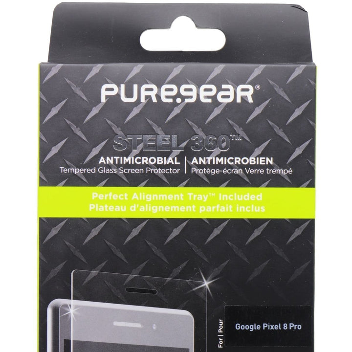 PureGear Steel 360 Screen Protector for Google Pixel 8 Pro - Clear Image 3