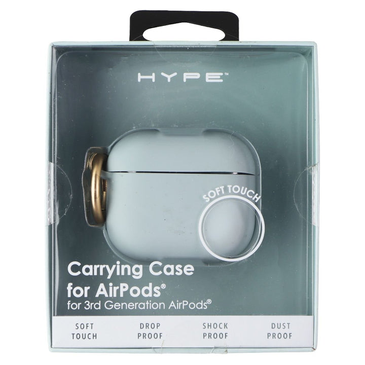 Hype Carrying Case for Apple AirPods 3rd Generation - Gray Image 1