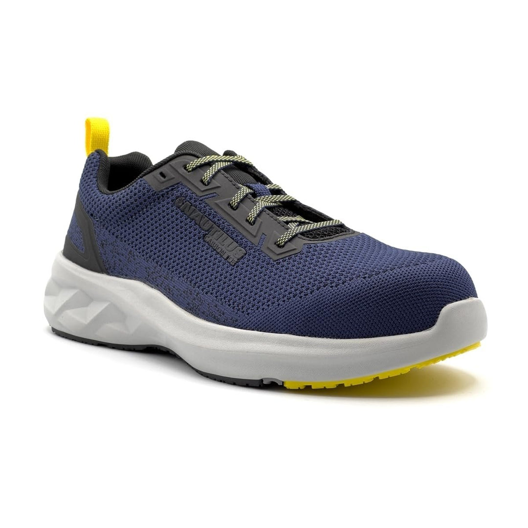 FSI FOOTWEAR SPECIALTIES INTERNATIONAL NAUTILUS Nautilus Safety Footwear Mens Springwater Industrial Shoe Patriot Blue Image 2