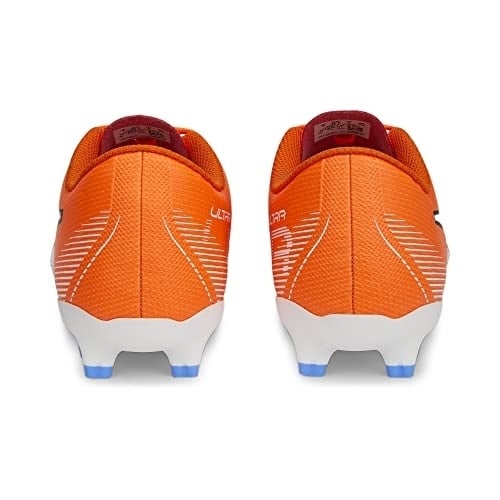 PUMA Play Firm Artificial Ground Sneaker Ultra Orange-White-Blue Glimmer 4.5 US Unisex Big Kid ULTRA ORANGE-PUMA Image 3