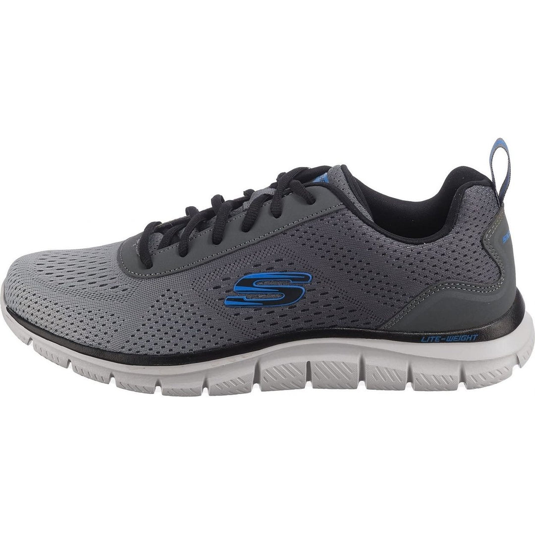 Skechers Mens Track - Ripkent Sneaker Charcoal/Grey CHARCOAL Image 2