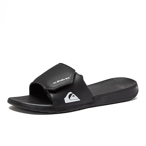 Quiksilver Mens Bright Coast Adjust Sandal Black/White/Black 14 Medium BLACK/WHITE/BLACK Image 1