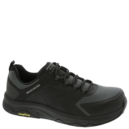 SKECHERS Mens Speed-Flex Trekker Comp Toe Industrial Shoe Black 9.5 BLACK Image 1