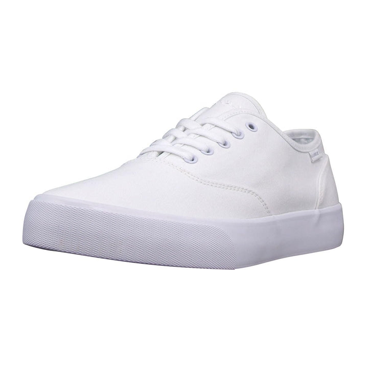 Lugz Lear Classic Casual Sneakers for Men Lace Up Mens Canvas Shoes Everyday Men Footwear White 12 M WHITE Image 2