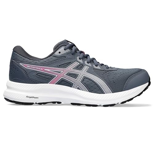 ASICS Womens Gel-Contend 8 Running Shoes 8 Tarmac/Lilac HINT TARMAC/LILAC HINT Image 1