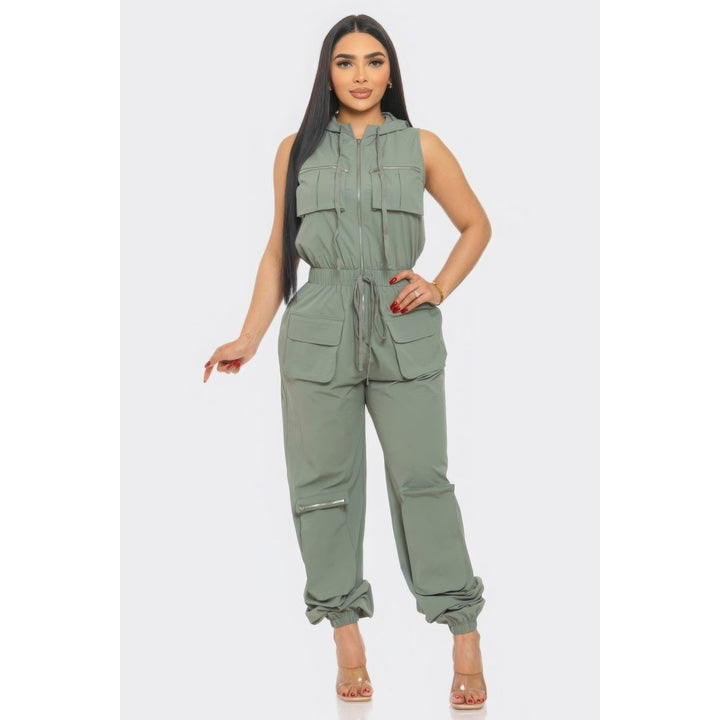 Cargo Jumpsuit Image 2