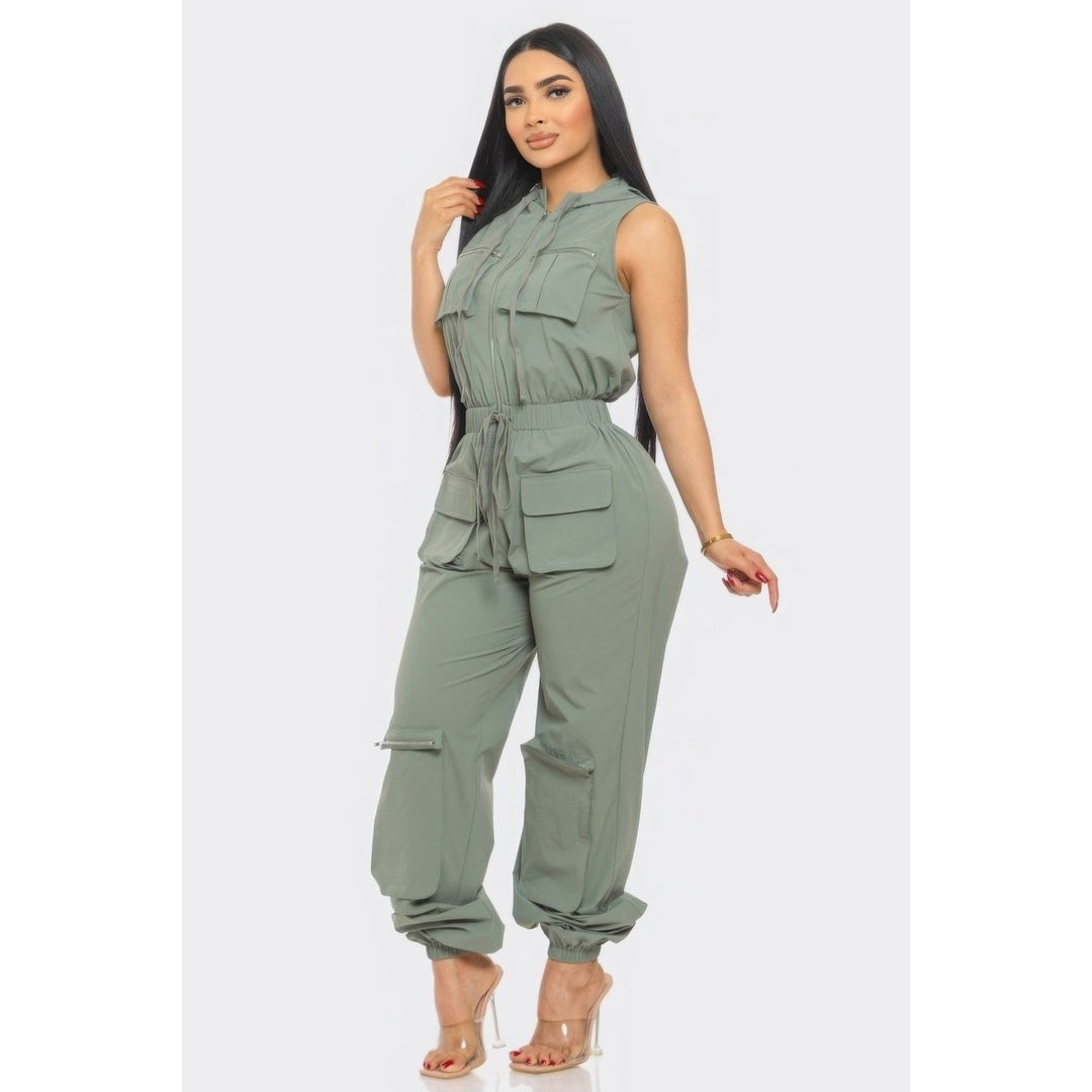 Cargo Jumpsuit Image 3