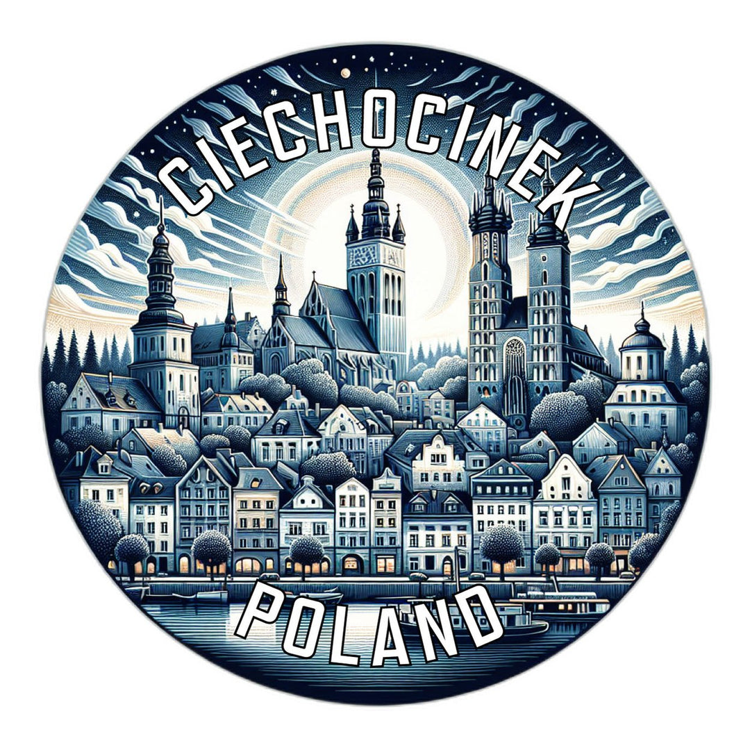 Ciechocinek Poland Souvenir Vinyl Decal Sticker Image 1