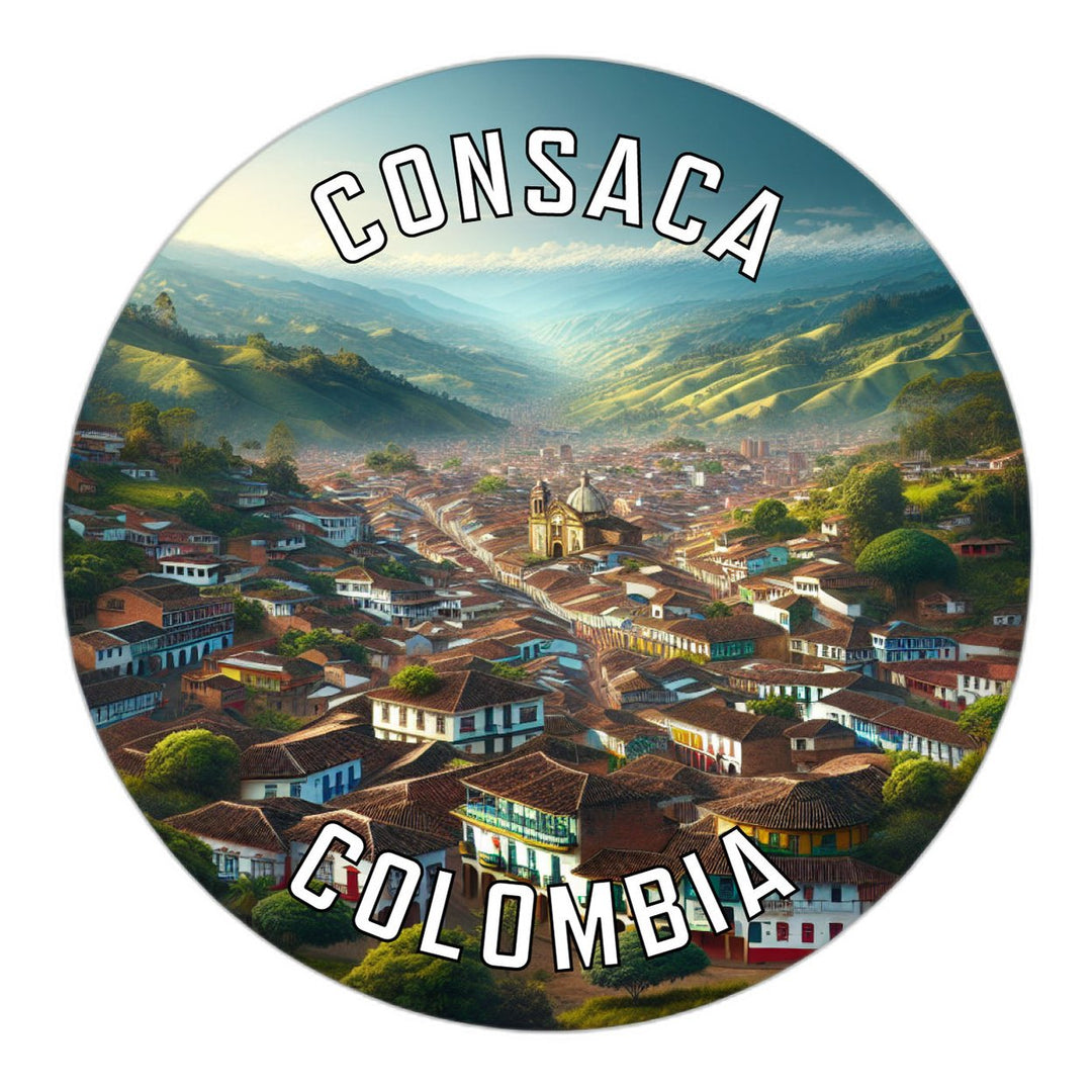 Consaca Colombia Souvenir Vinyl Decal Sticker Image 1