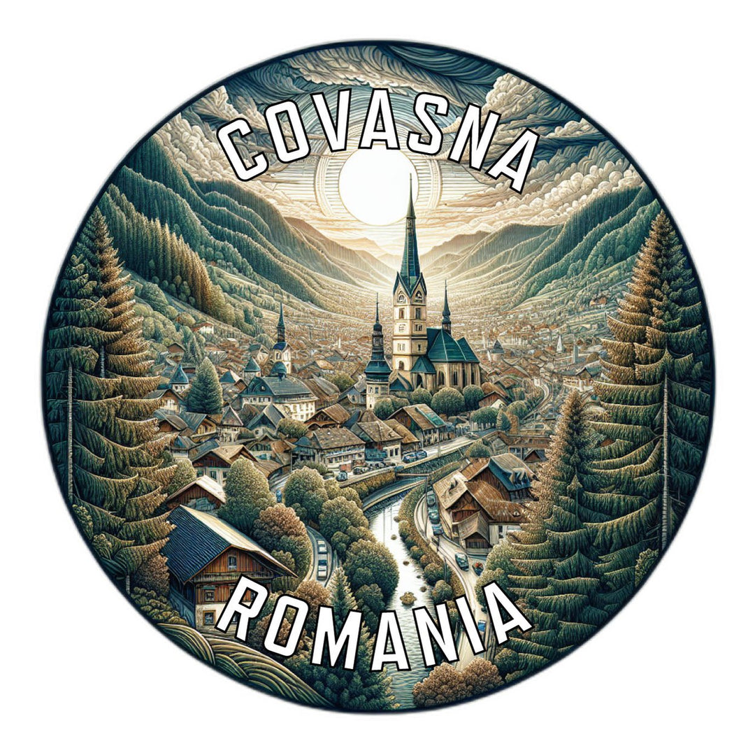 Covasna Romania Souvenir Vinyl Decal Sticker Image 1