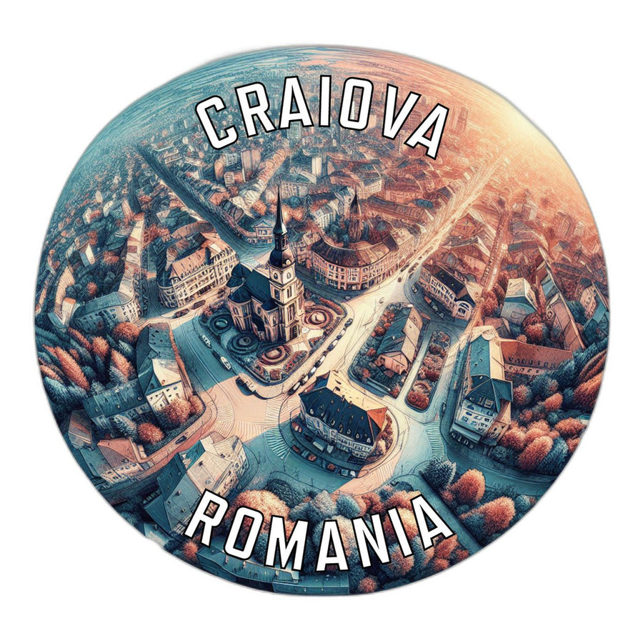 Craiova Romania Souvenir Vinyl Decal Sticker Image 1