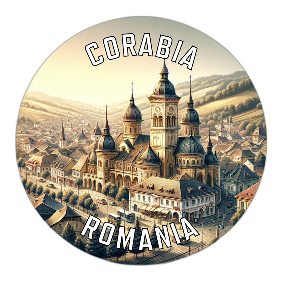 Corabia Romania Souvenir Vinyl Decal Sticker Image 1