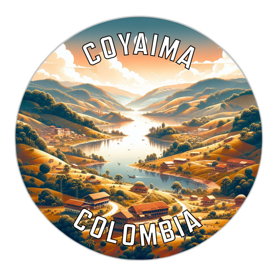 Coyaima Colombia Souvenir Vinyl Decal Sticker Image 1