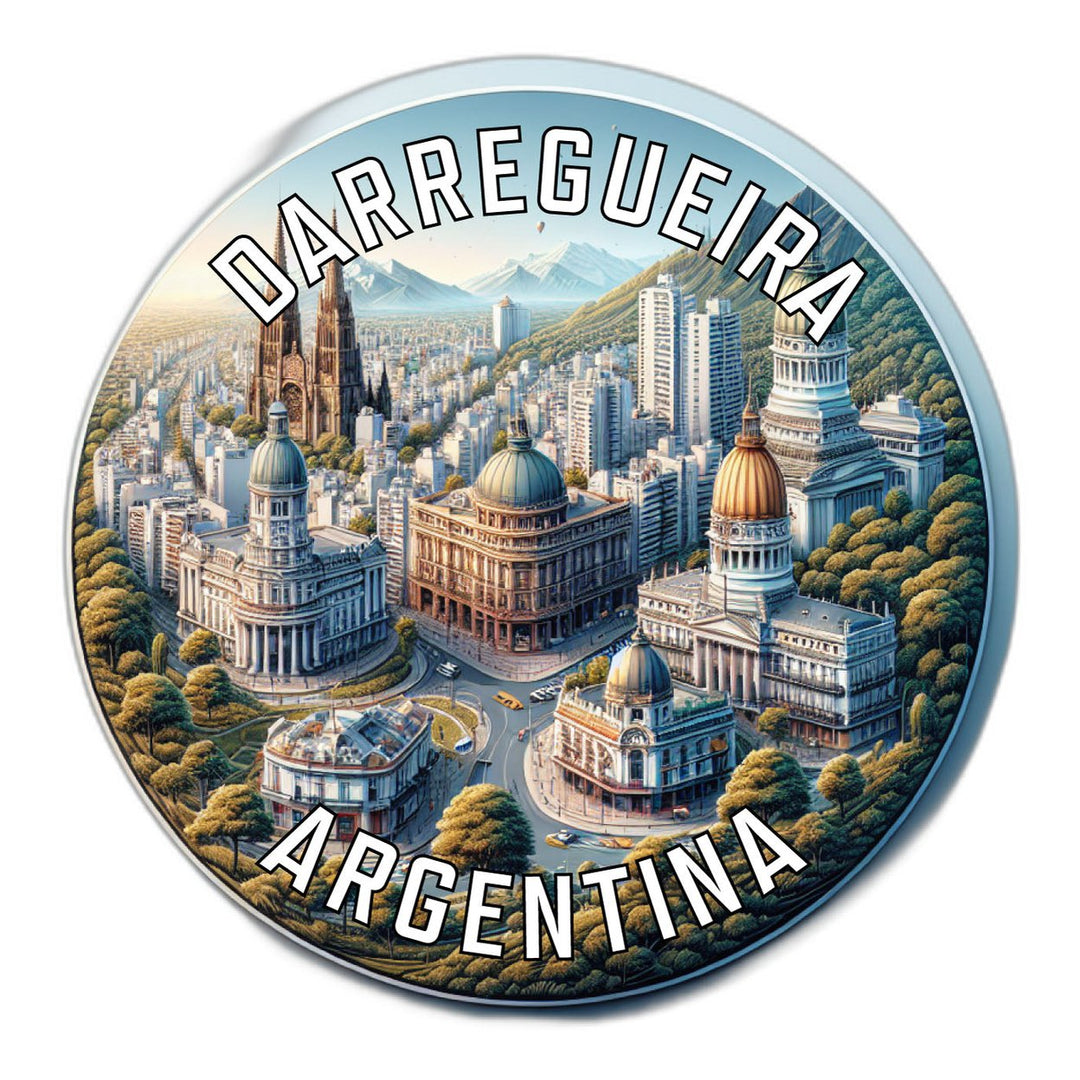 Darregueira Argentina Souvenir Vinyl Decal Sticker Image 1