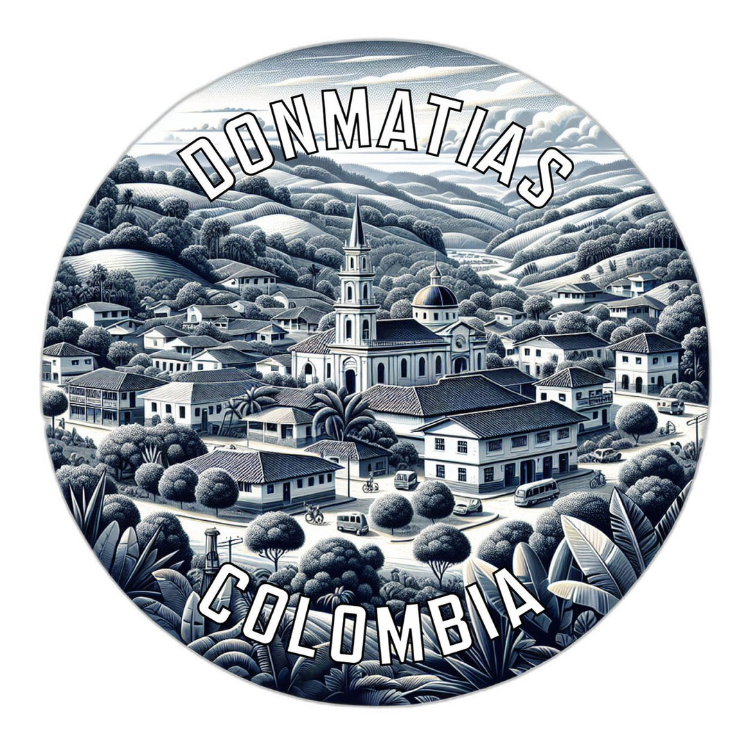 Donmatias Colombia Souvenir Vinyl Decal Sticker Image 1