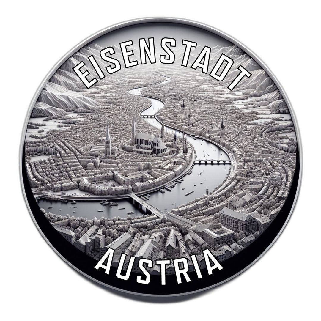 Eisenstadt Austria Souvenir Vinyl Decal Sticker Image 1