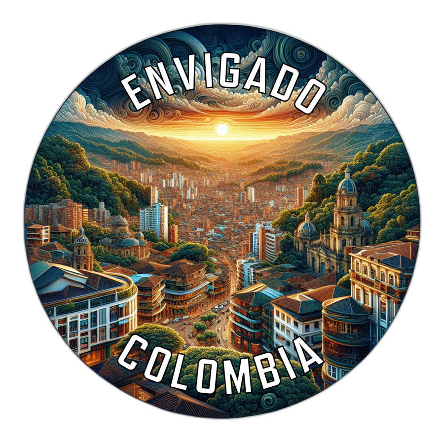 Envigado Colombia Souvenir Vinyl Decal Sticker Image 1