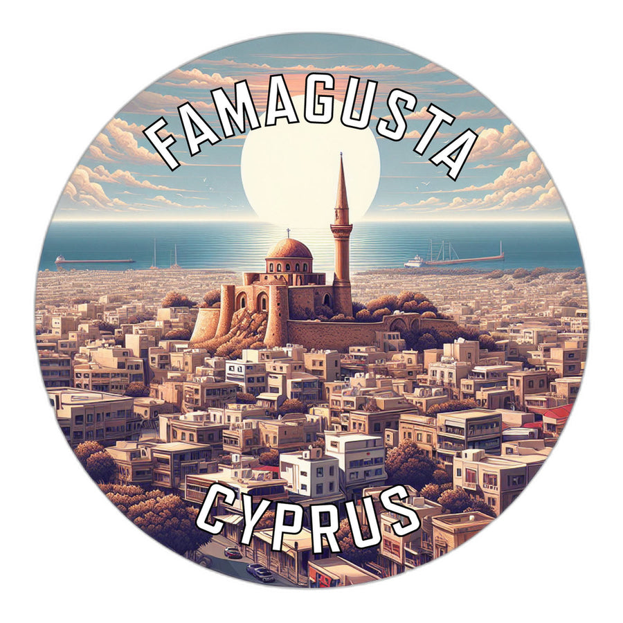 Famagusta Cyprus Souvenir Vinyl Decal Sticker Image 1