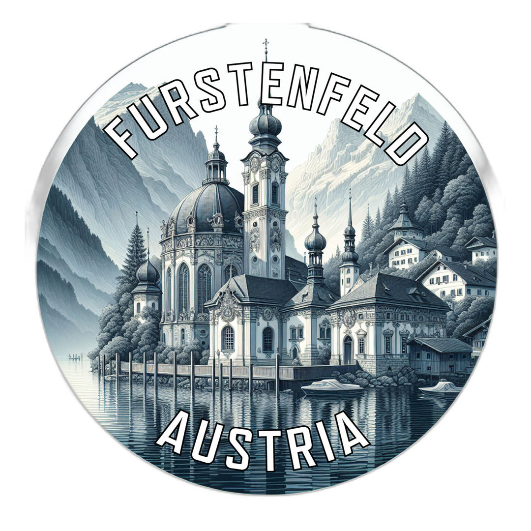 Furstenfeld Austria Souvenir Vinyl Decal Sticker Image 1