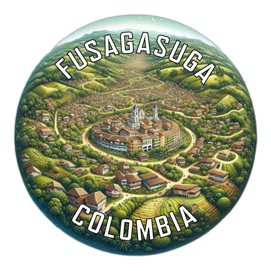 Fusagasuga Colombia Souvenir Vinyl Decal Sticker Image 1