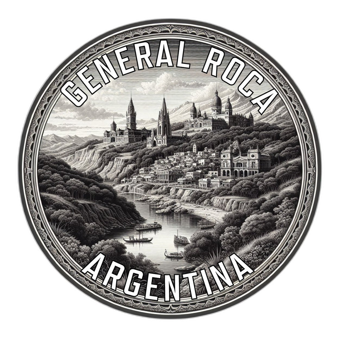 General Roca Argentina Souvenir Vinyl Decal Sticker Image 1