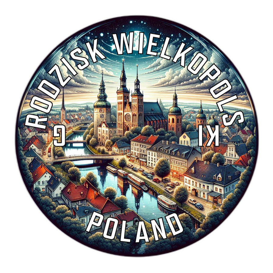 Grodzisk Wielkopolski Poland Souvenir Vinyl Decal Sticker Image 1