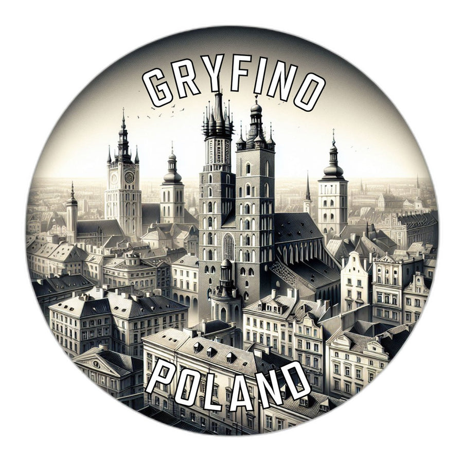 Gryfino Poland Souvenir Vinyl Decal Sticker Image 1