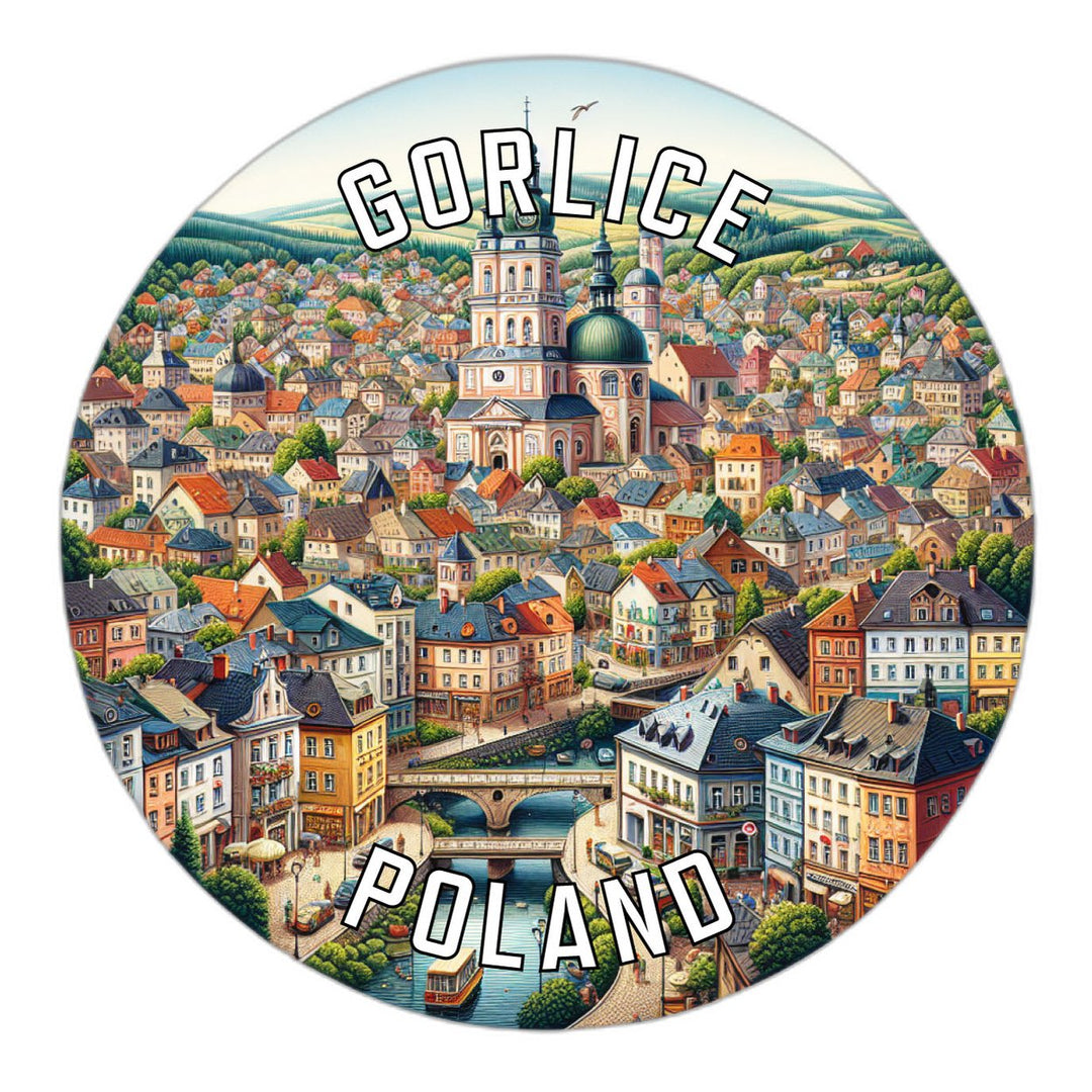 Gorlice Poland Souvenir Vinyl Decal Sticker Image 1