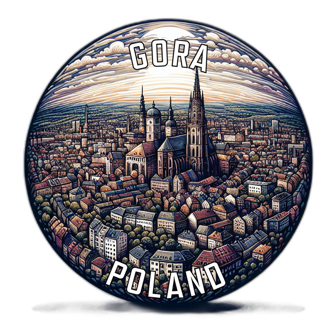 Gora Poland Souvenir Vinyl Decal Sticker Image 1