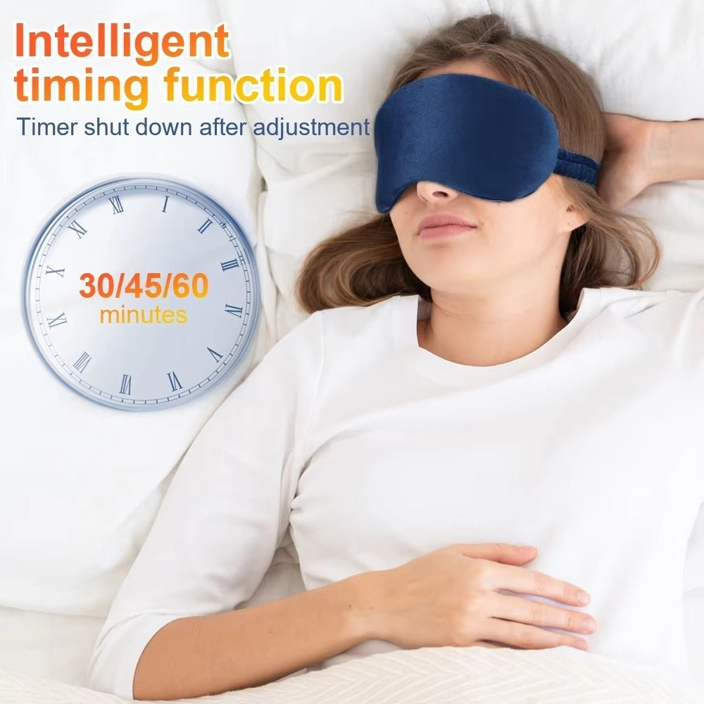 Electric Heating Eye Mask Infrared Hot Compress Massager Image 2