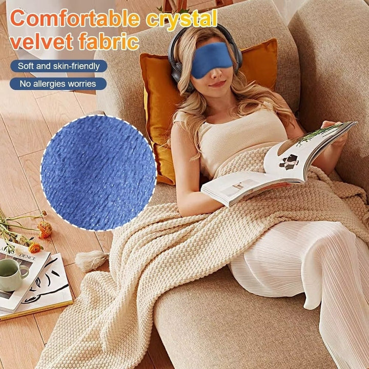 Electric Heating Eye Mask Infrared Hot Compress Massager Image 4