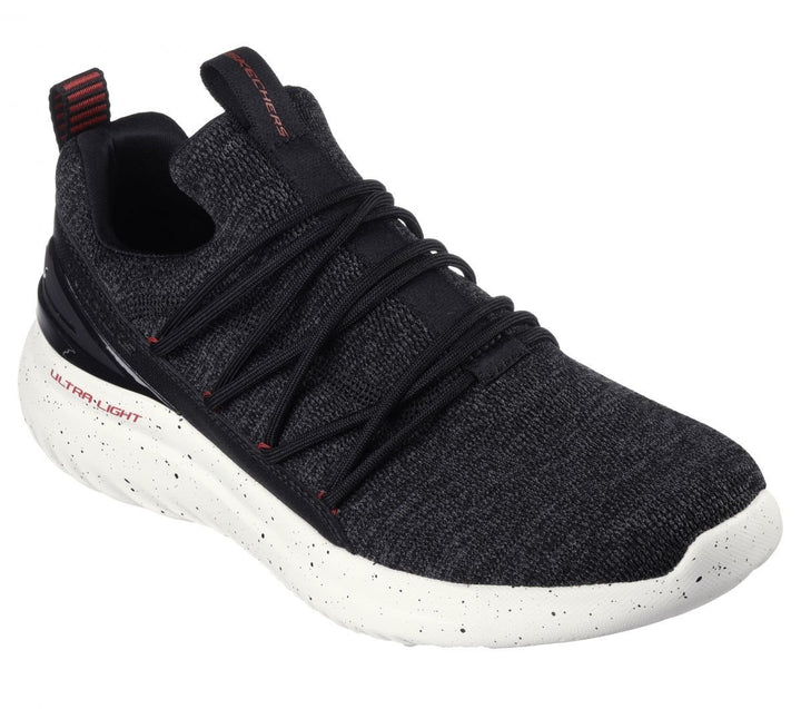 Skechers Mens Bounder 2.0 - Future Currents Sneaker Black/Red - 232679-BKRD BLACK/RED Image 2