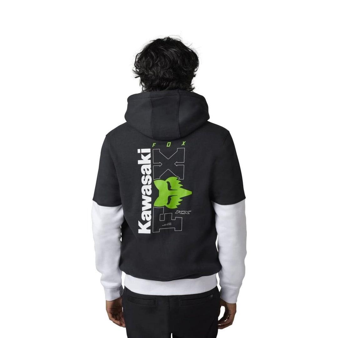 FOXR FOX X KAWI ZIP - BLACK/WHITE BLACK/WHITE Image 3