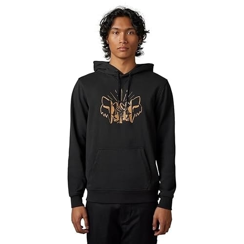 Fox Racing The Format Pullover Hoody (LARGE) (BLACK) BLACK Image 1