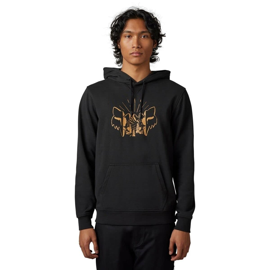 Fox Racing The Format Pullover Hoody (LARGE) (BLACK) BLACK Image 2