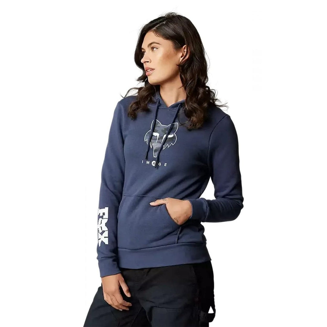 Fox Racing Nuklr Womens Pullover Hoody Deep Cobalt DEEP COBALT Image 2