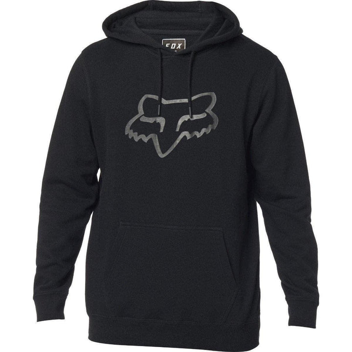 Fox Racing Mens Standard Legacy FOXHEAD Pullover Fleece Black/Black Medium BLACK/BLACK Image 3