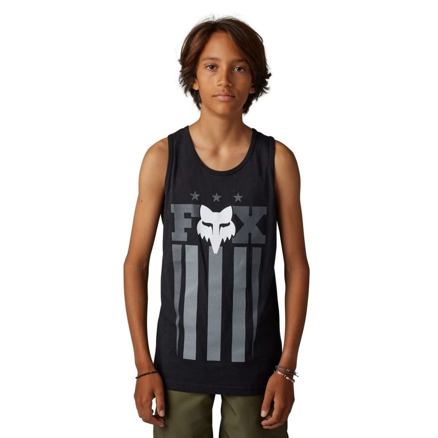 Fox Racing Unity Youth Tank Top Black XL BLACK Image 1