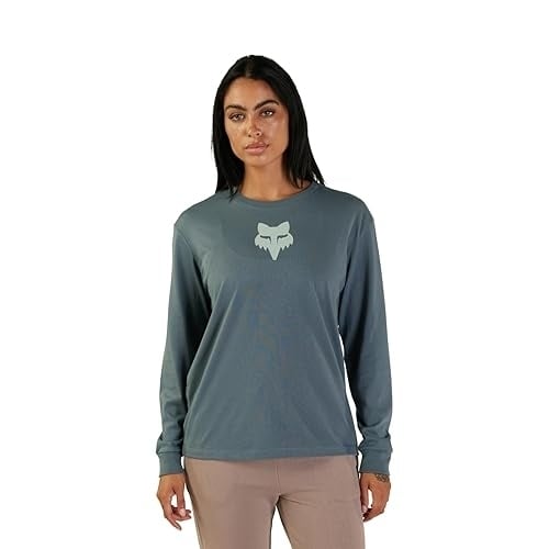 FOXR W FOX HEAD LS T - BLACK BLACK Image 1