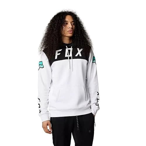 FOXR FGMNT PO FLEECE White 29850-008 Mens Pullover Hoodie Size M L XL Image 2