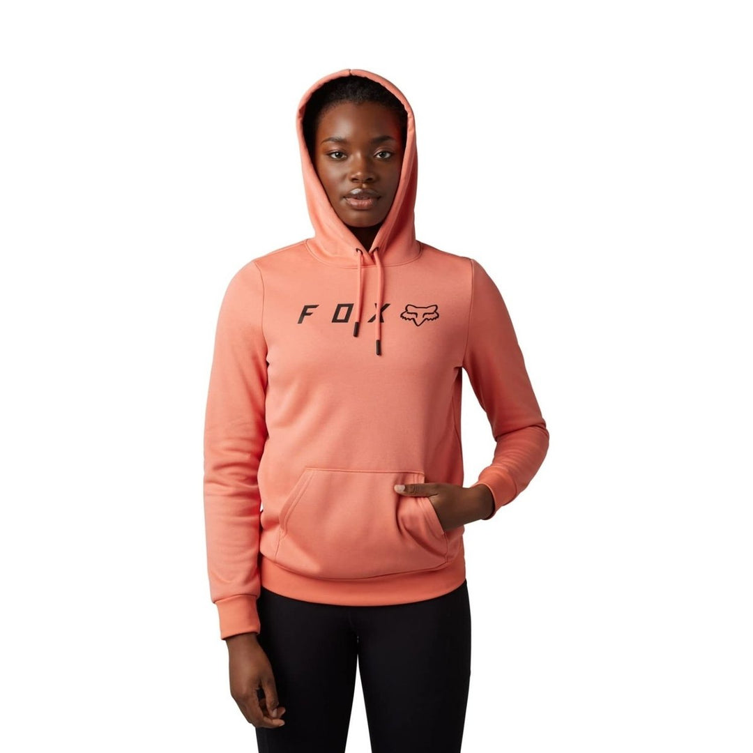 Fox Racing Womens Standard Absolute Pullover Fleece Hoodie Salmon SALMON Image 3