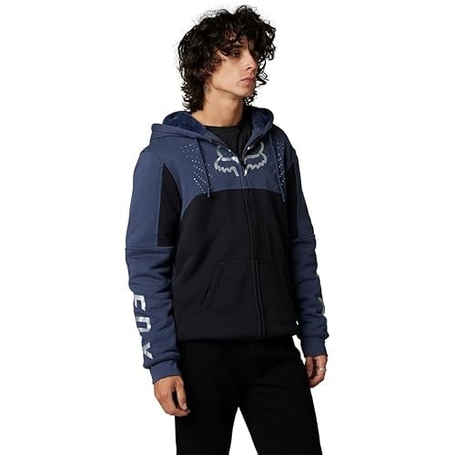 Fox Racing Ryaktr Sasquatch Mens Zip Up Lined Hoody DP CBLT Image 1