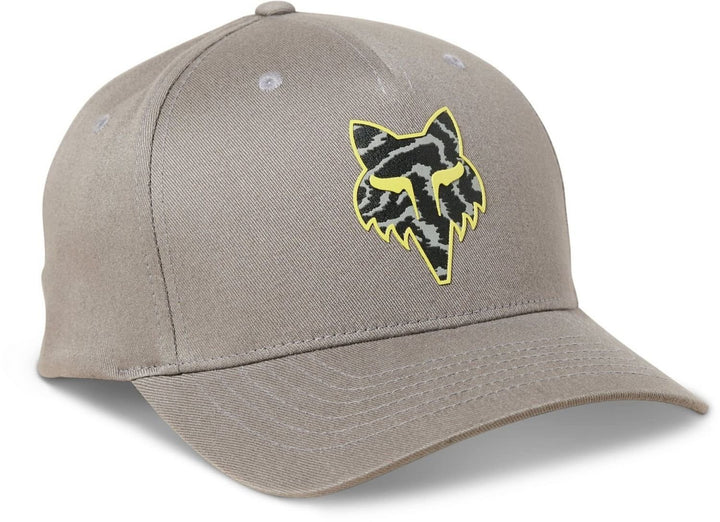 Fox Racing Nuklr Flexfit Hat Pewter LG/XL PTR Image 1